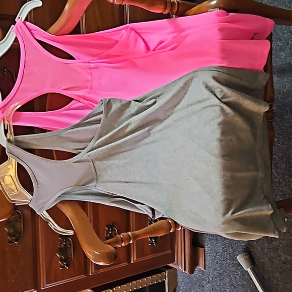 2pk Danskin Now Women's Tank Tops LG 12-14 - Picture 2 of 2
